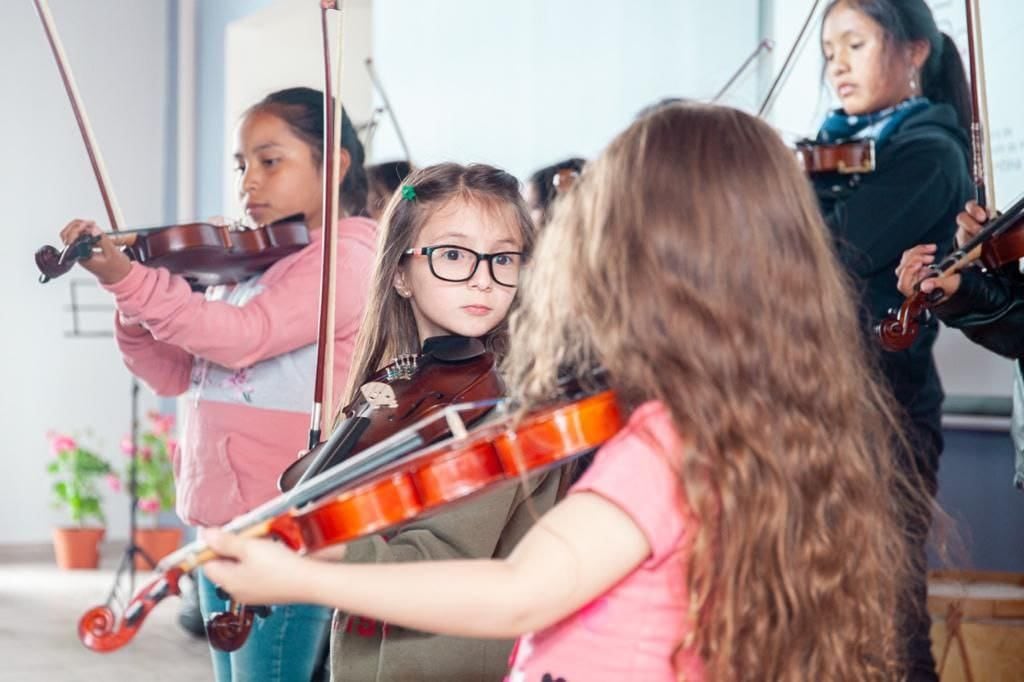 cierre de fin de año de la Orquesta Infanto-Juvenil “Mar de Fueguitos”