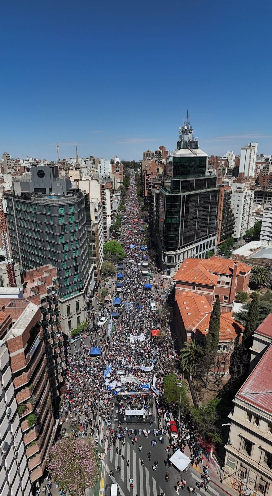 El ranking se publicó luego de lasiva marcha universitaria en Córdoba y el resto del país. (Gentileza)