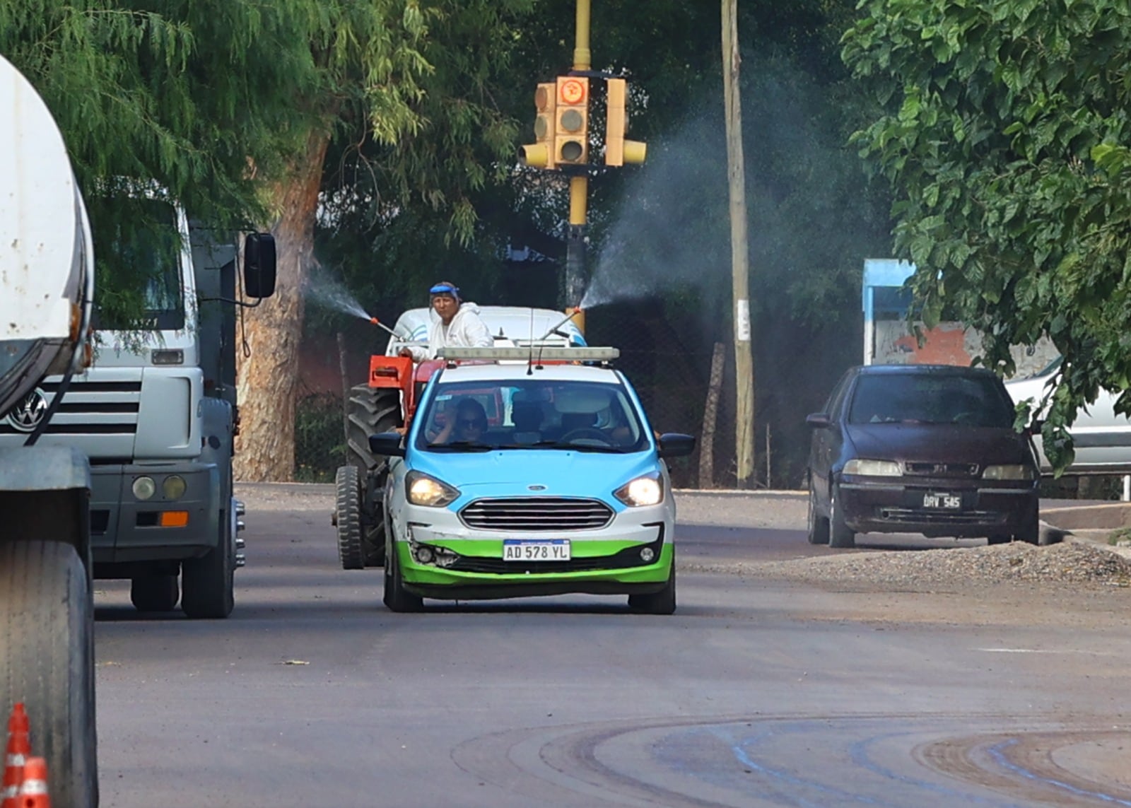 La Municipalidad de Maipú continúa con los operativos en contra del dengue por los barrios.