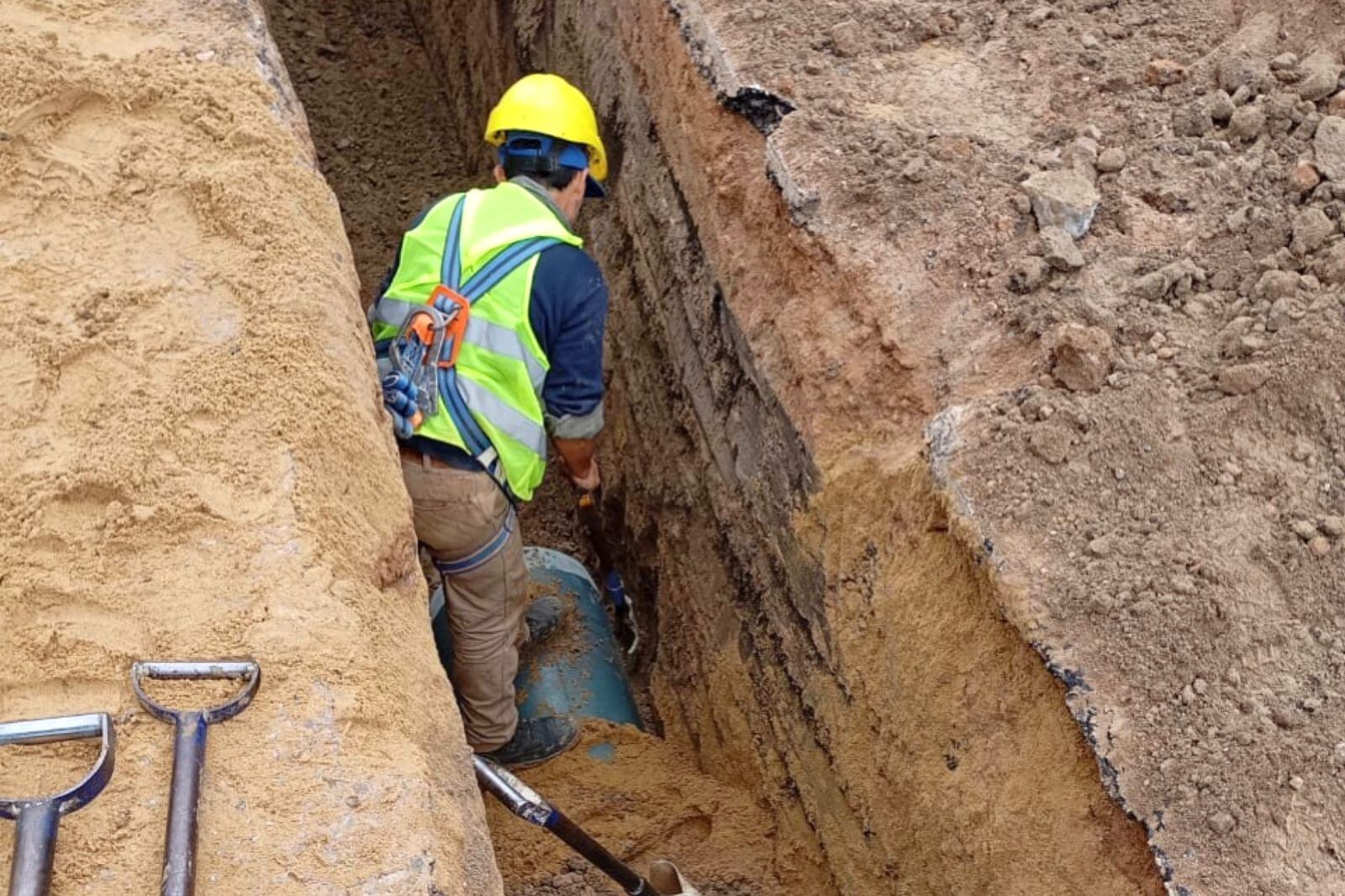 Comenzó una obra para el sistema de agua potable en Gualeguaychú