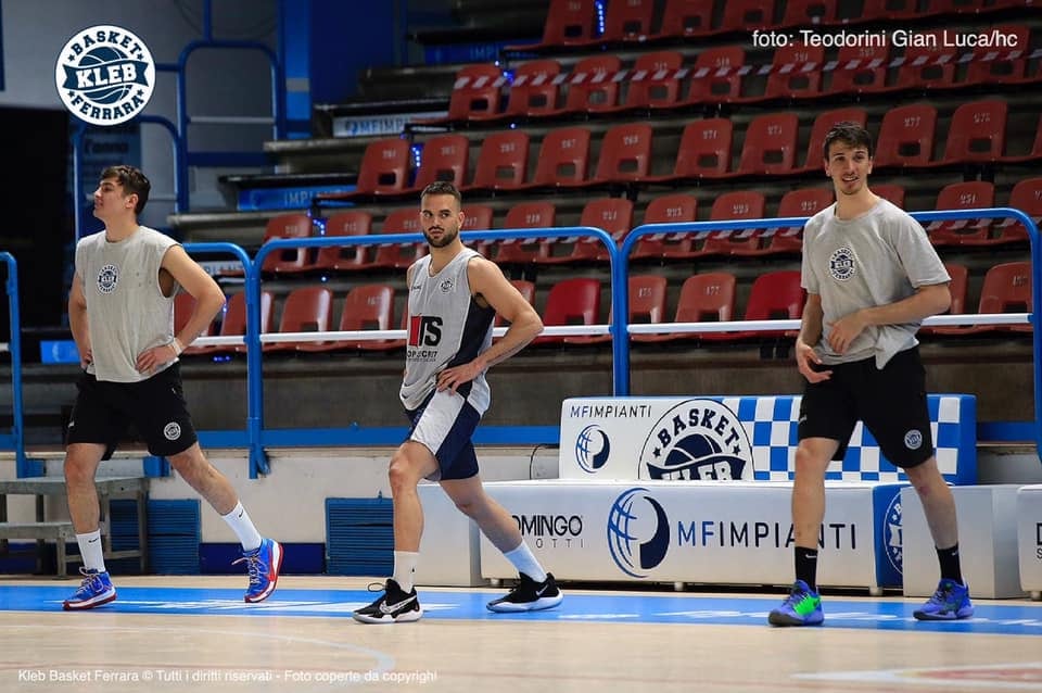 Pablo Bertone en KLEB Basket Ferrara