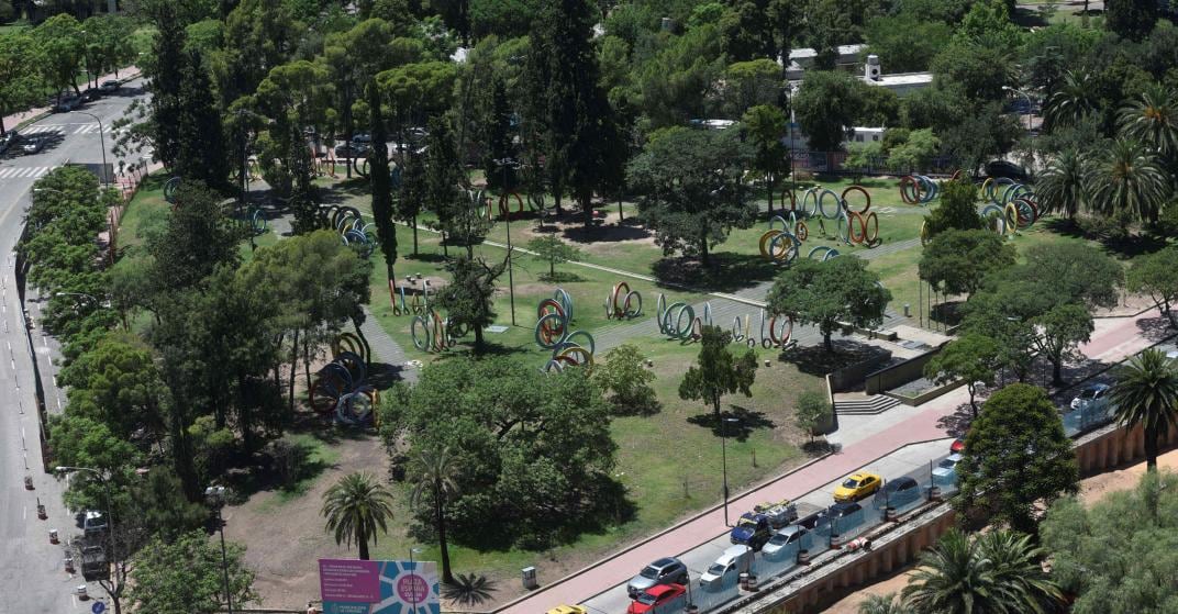 El hallazgo ocurrió en la zona del Rosedal (Archivo).