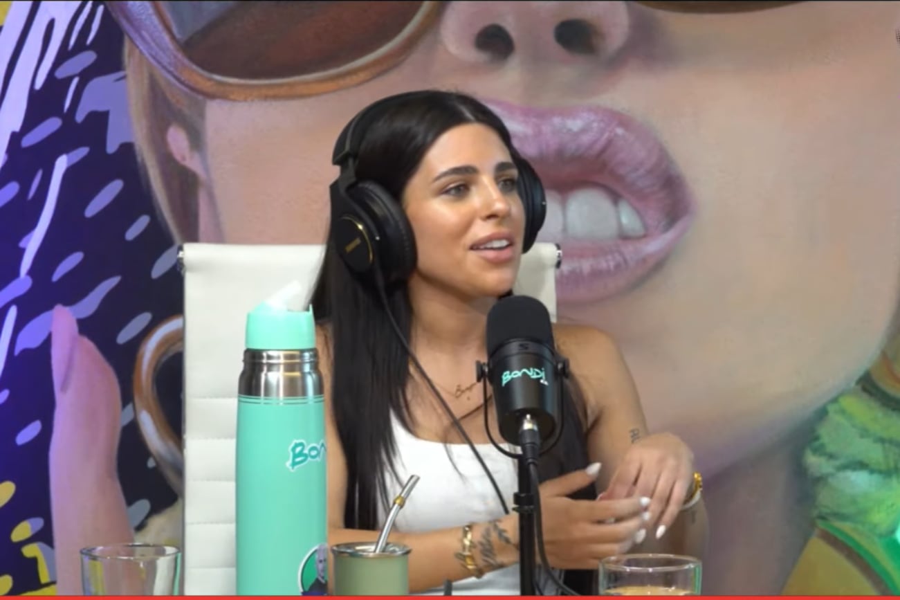 Valentina Cervantes en el programa stream de Ángel de Brito. (Captura)