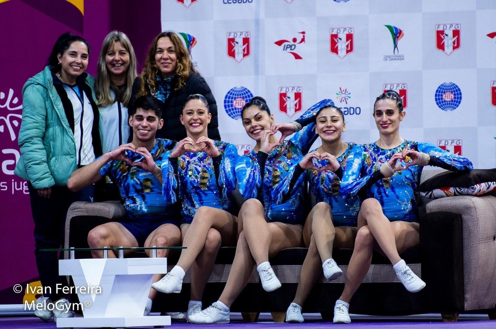 Kevin Riveros, el atleta mendocino se destaca a nivel nacional e internacional en gimnasia aeróbica.