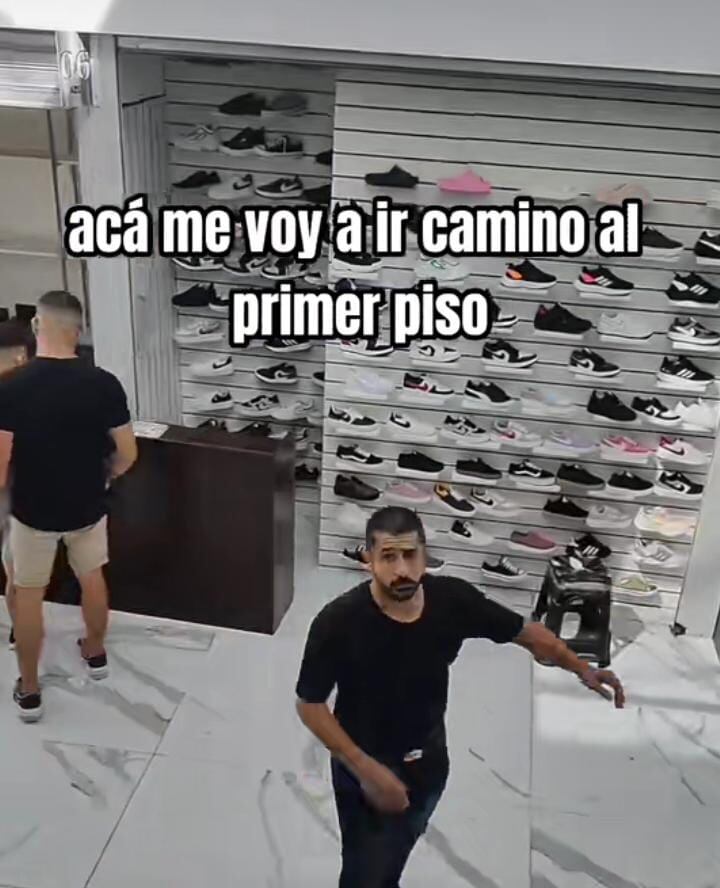 Algunas de las opciones en el centro comercial.