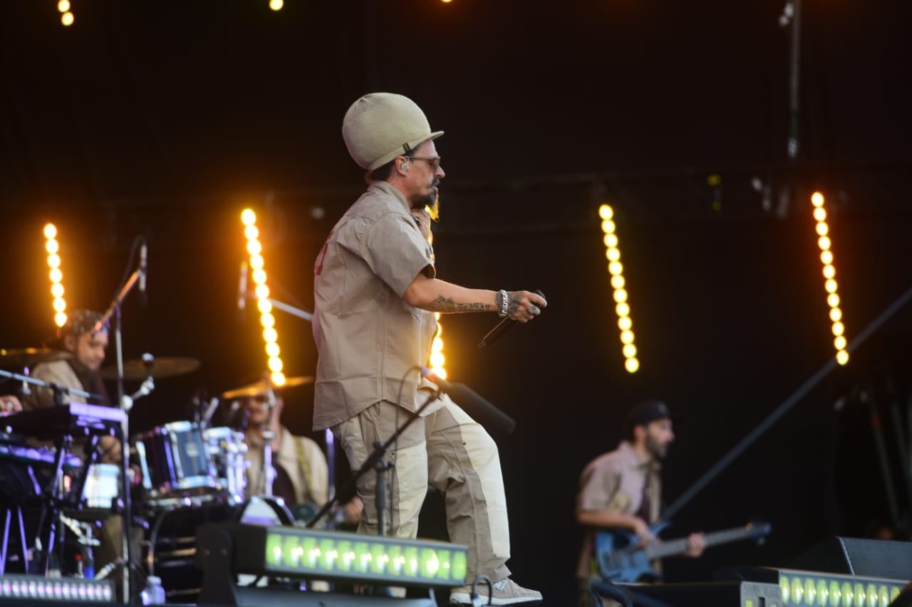 La banda Dread Mar-I en Festival Bum Bum 2025 en el Predio del Estadio Mario A kempes, Cba. Arg. (José Gabriel Hernández /La Voz)