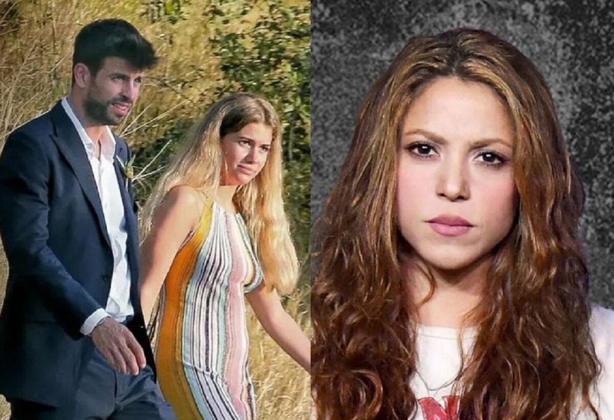 Gerard Piqué tras separarse de Shakira se muestra con su nueva novia