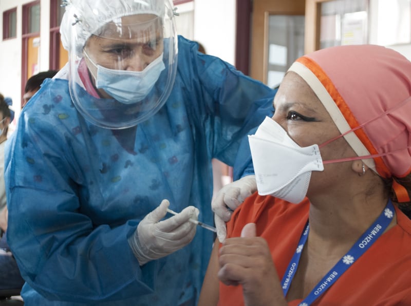 Comenzó la vacunación en el Hospital zonal