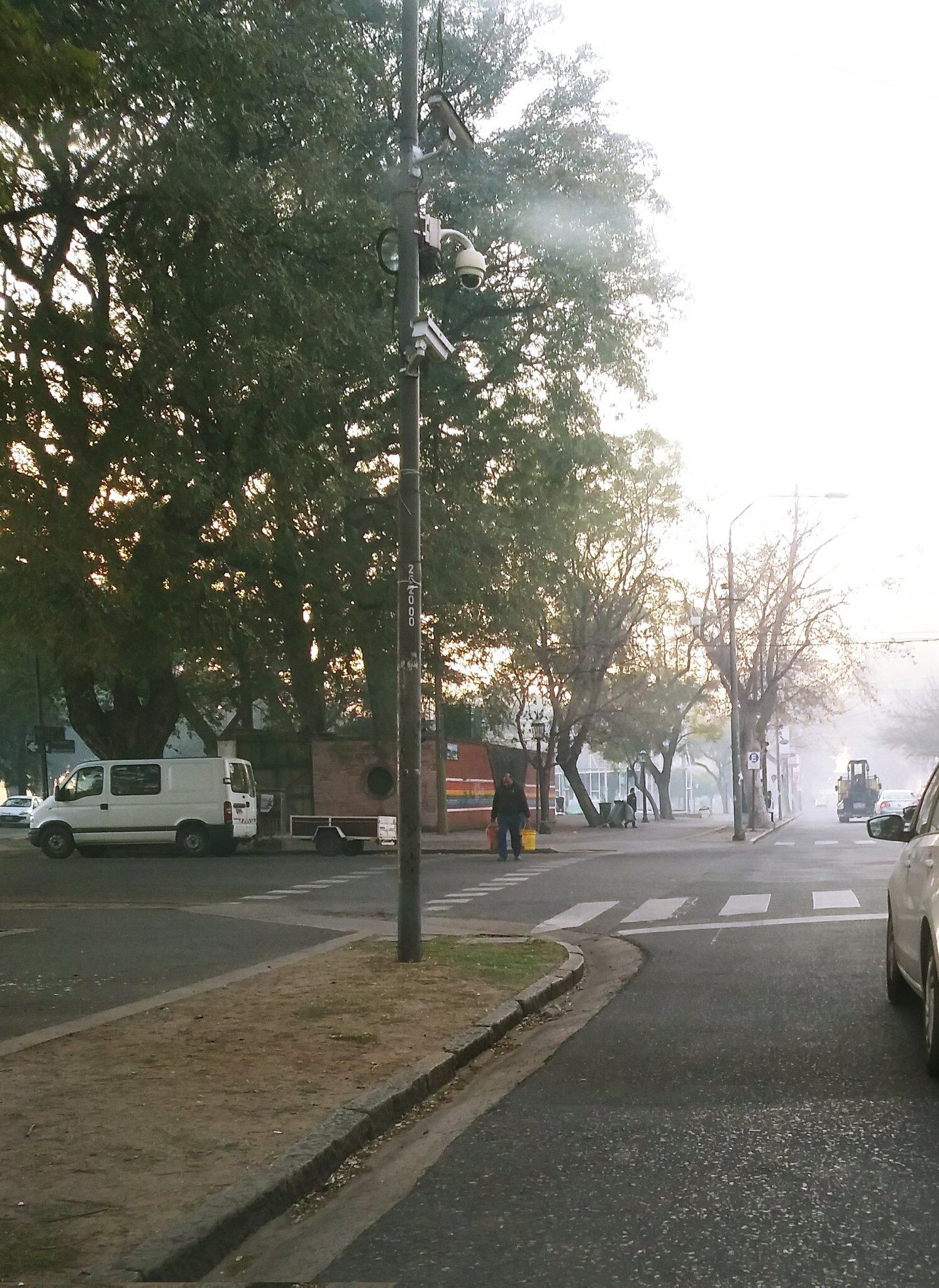 Humo en Rosario