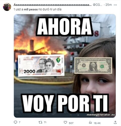 memes dólar