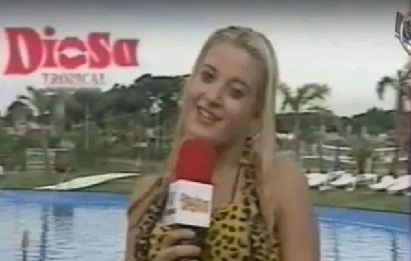 Jésica Cirio en "Pasión tropical" en 1999.