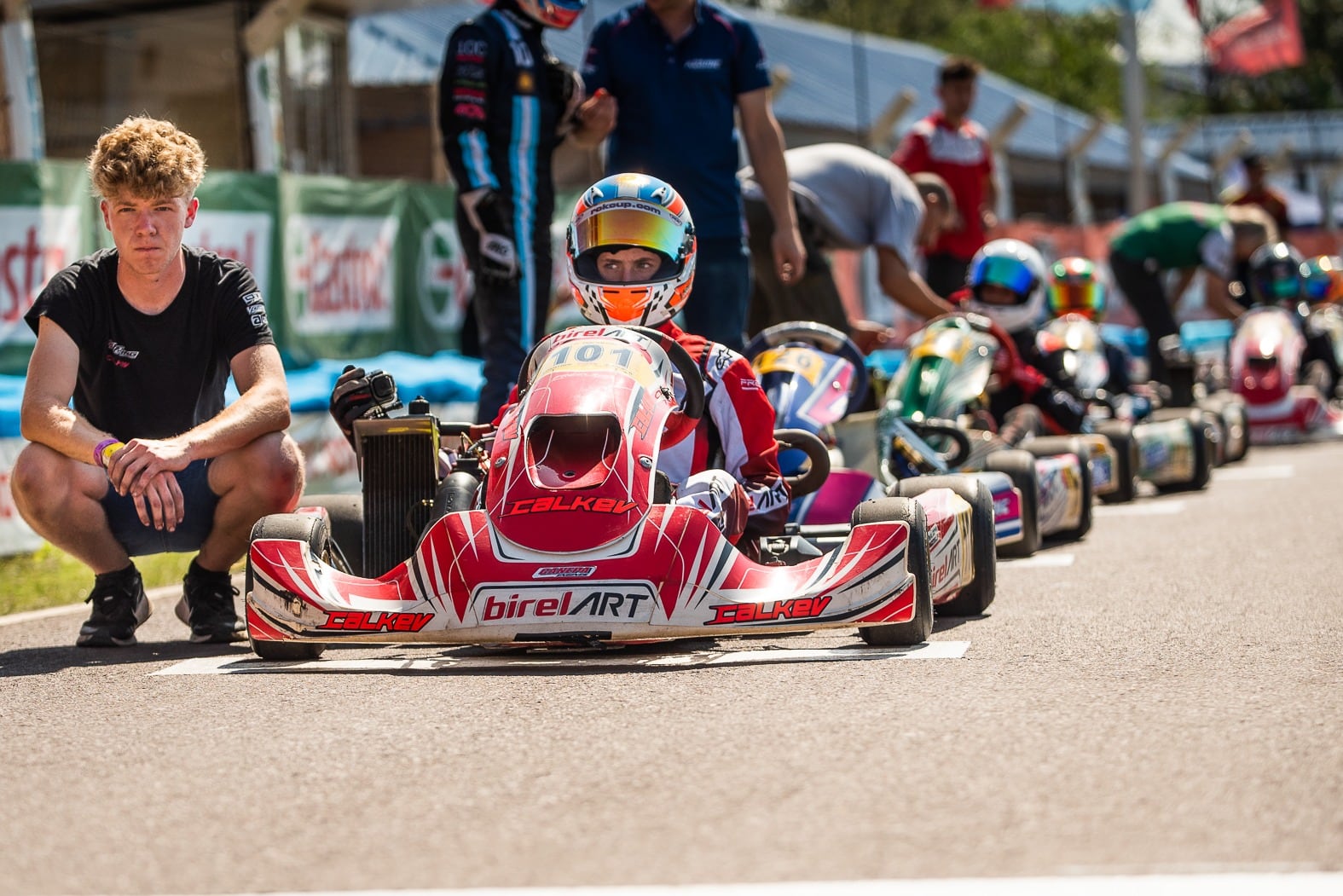 Fausto Arnaudo piloto karting Arroyito