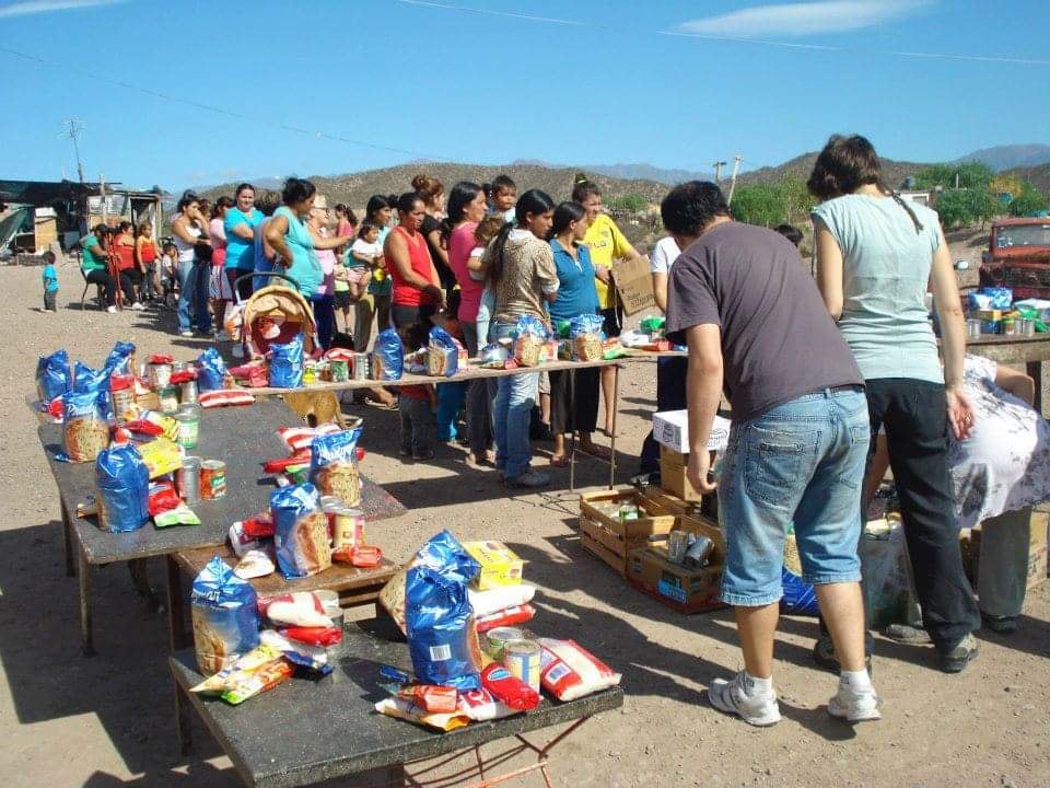 El grupo está donde se necesita ayuda.