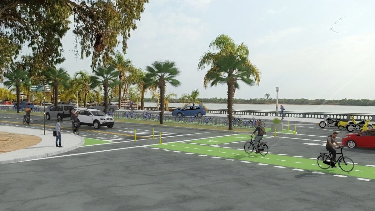 No habrá más estacionamiento en la Costanera de Paraná