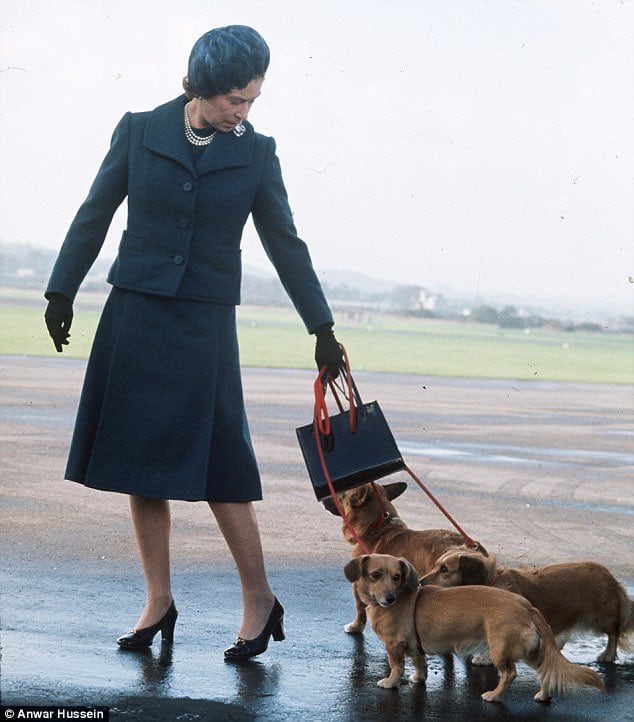 El curioso árbol genealógico de los perros de la Reina Isabel II.