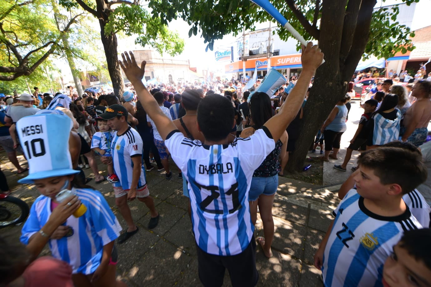 Laguna Larga, la tierra de Paulo Dybala, y la final Argentina-Francia. (Javier Ferreyra)