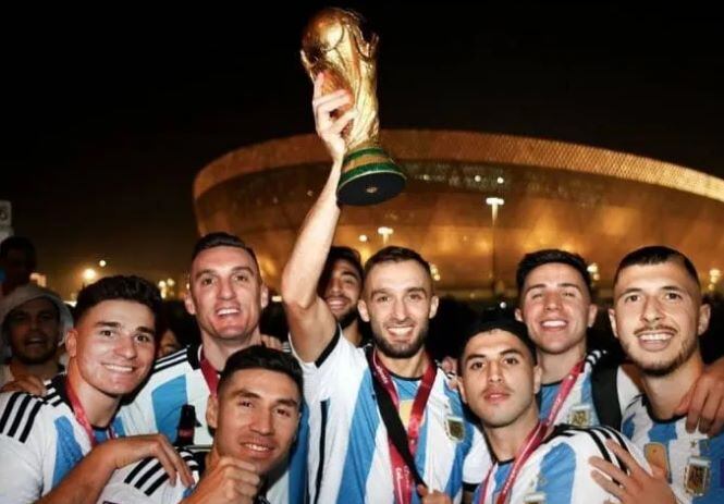 Jugadores campeones del mundo.