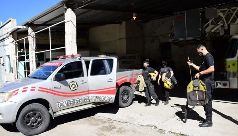 Bomberos Voluntarios de San Luis.