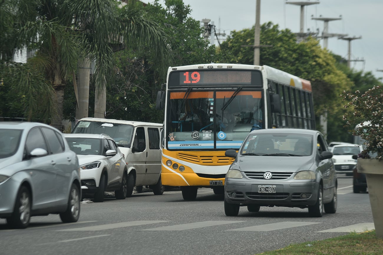 Transporte publico por la ciudad de Córdoba.