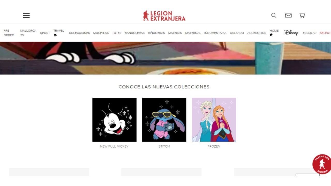 La asociación de Legión Extranjera con Disney