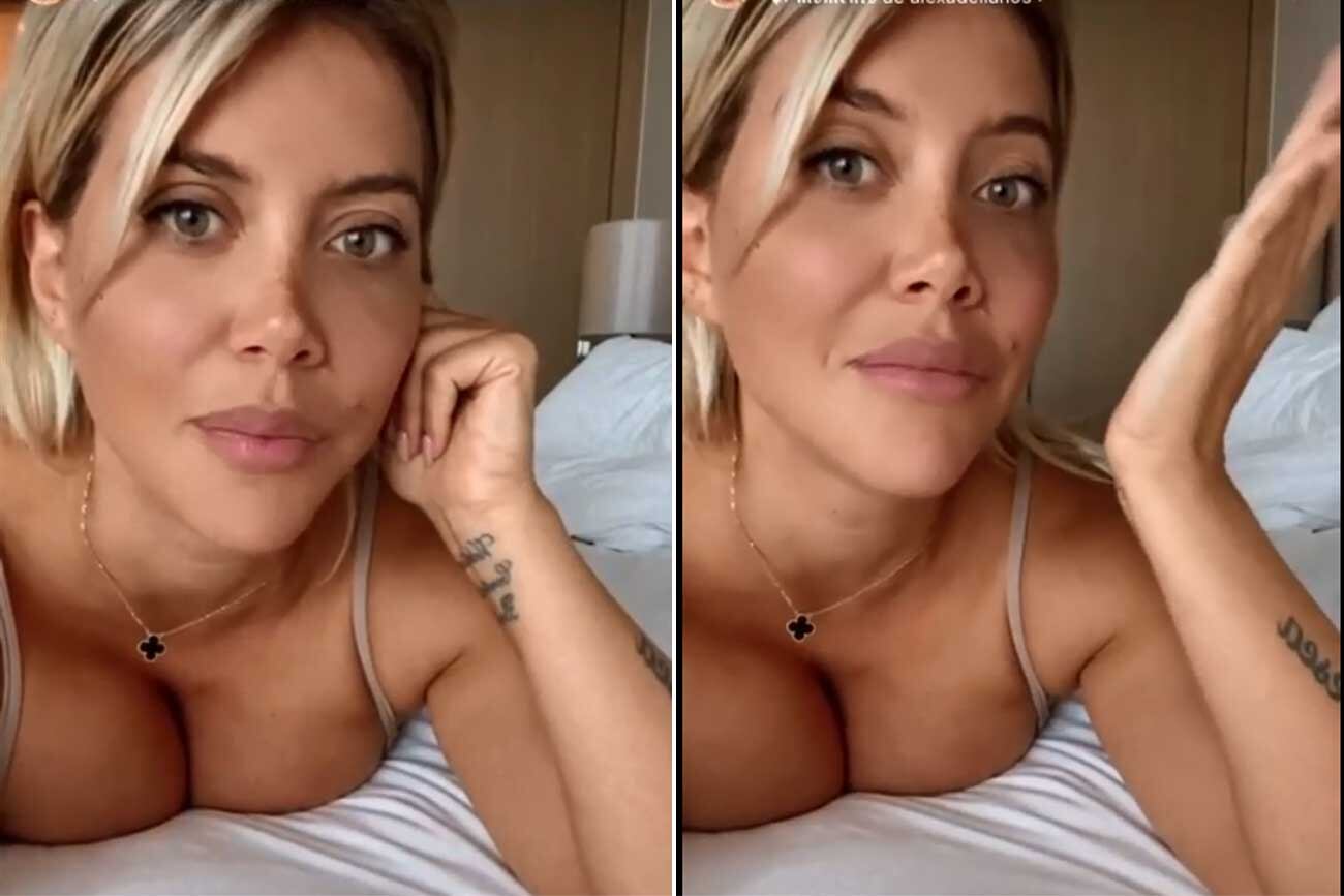 Wanda Nara, picante desde Turquía (IG: Wanda Nara). .