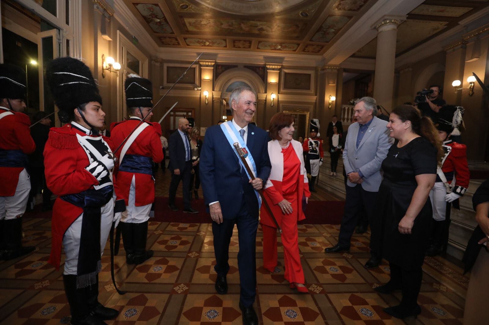 Velada de gala por el 25 de Mayoen el Teatro Libertador San Martín. (Gobierno de Córdoba)