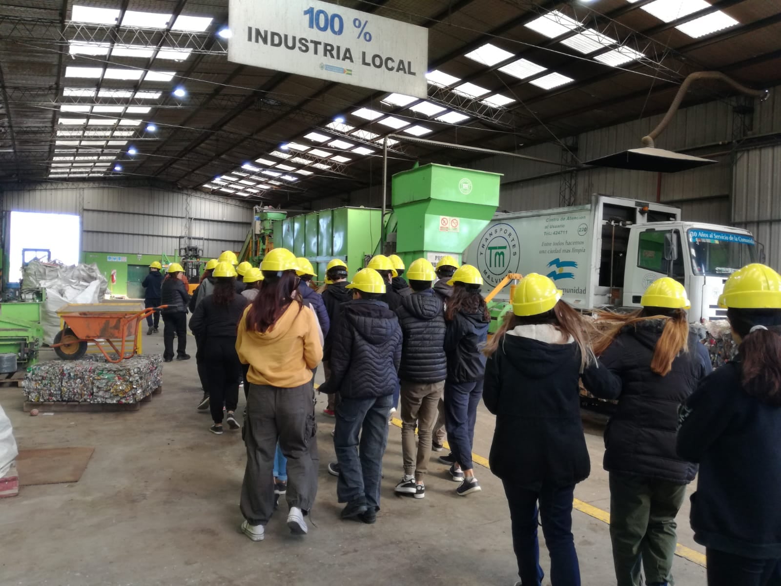 Visitas a la Planta de Separación de Residuos de Tres Arroyos y charlas educativas de Gestión Ambiental