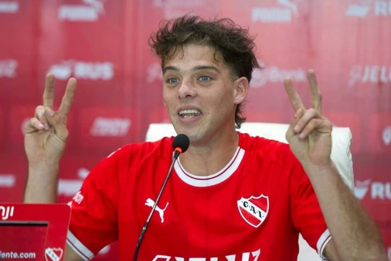 Santi Maratea optimista con el futuro de Independiente.