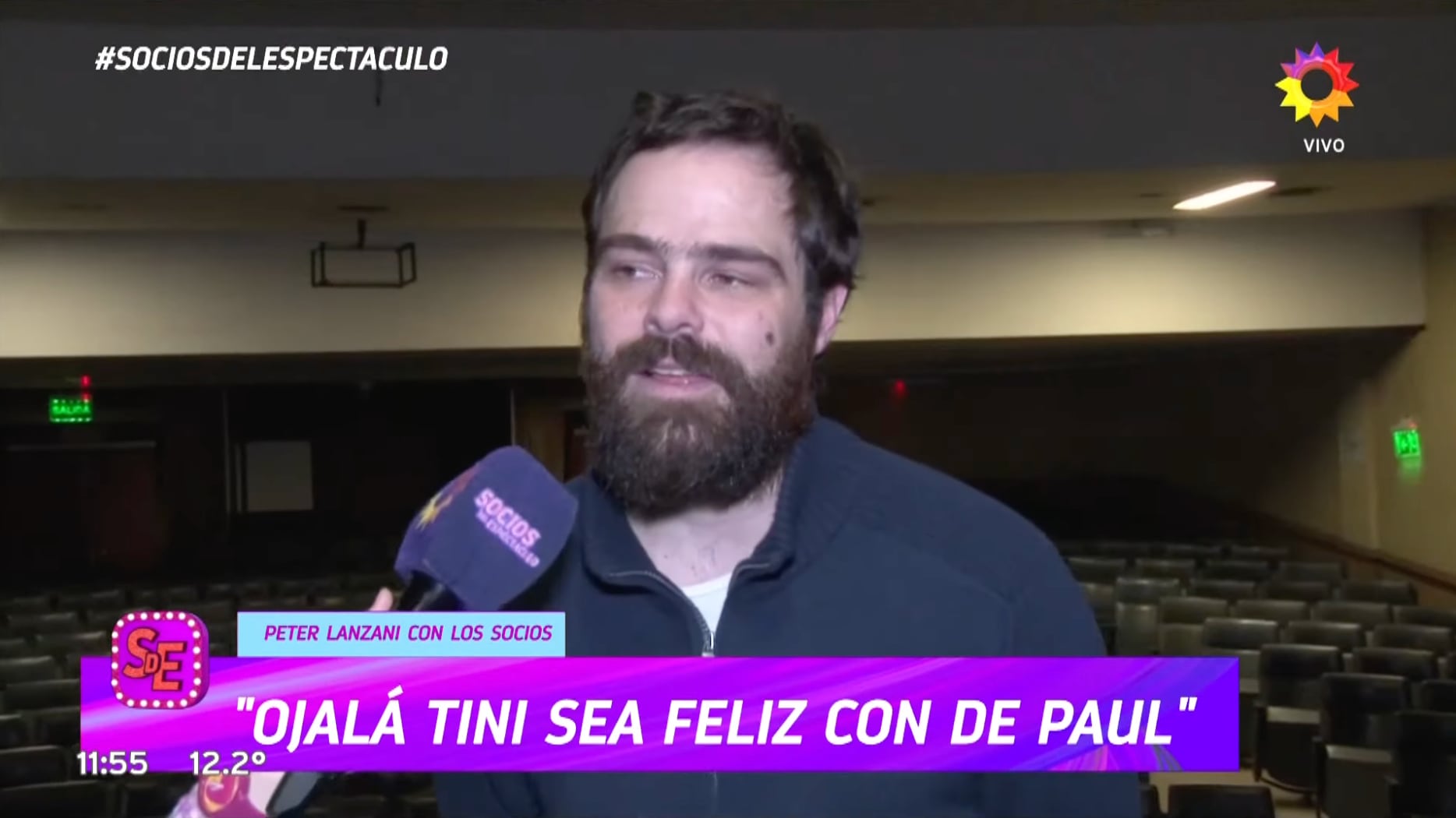 Peter Lanzani habló en Socios del Espectáculo sobre la China Suárez.