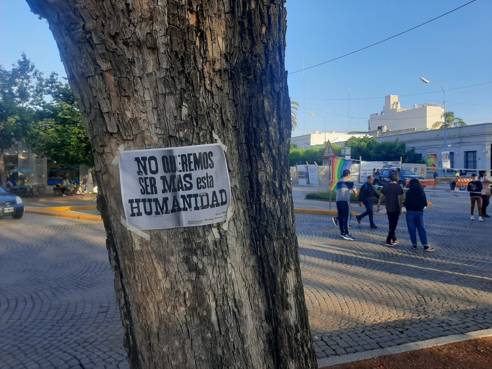 Feria en la marcha del orgullo en Rafaela