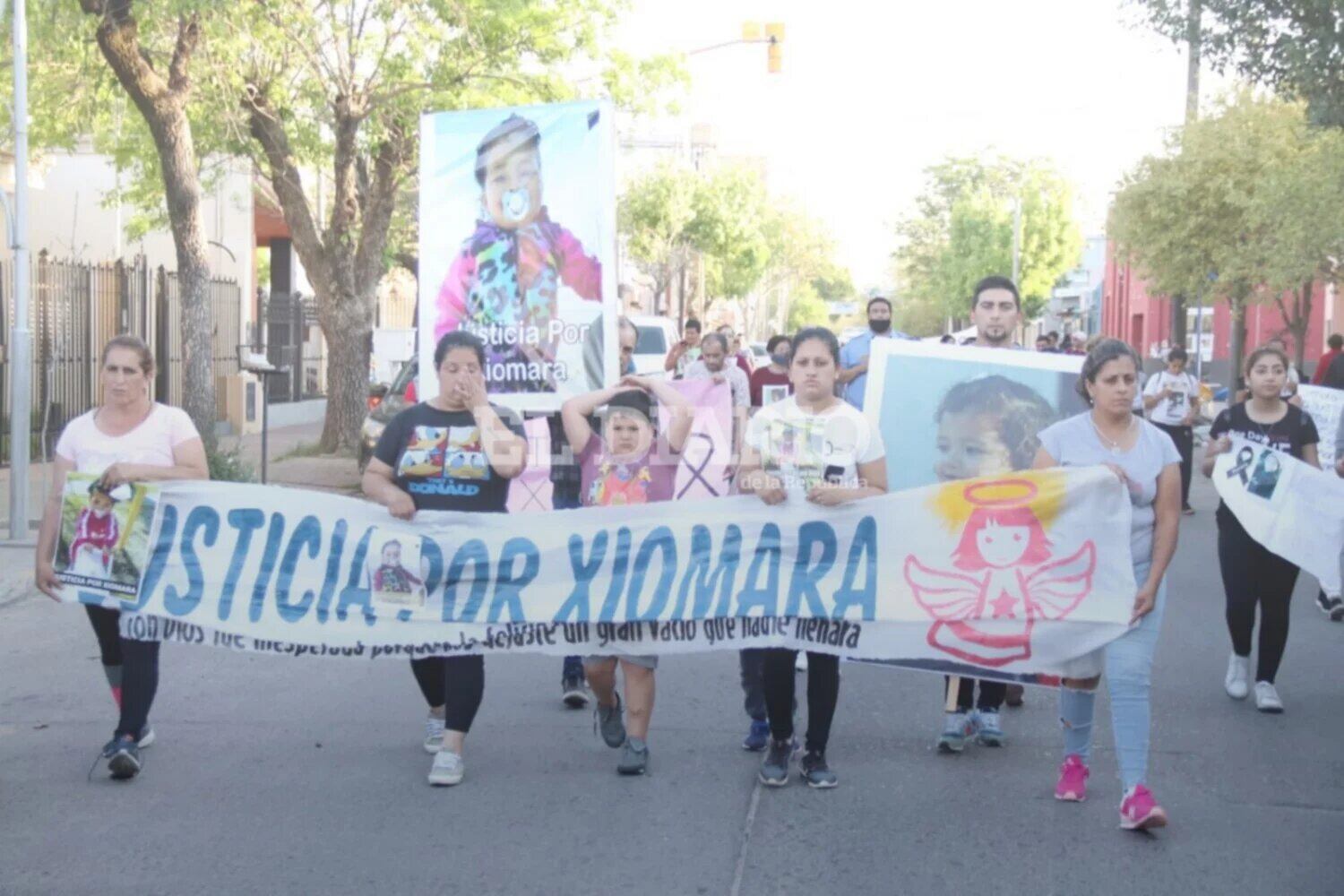 Marcha por Xiomara de este miércoles