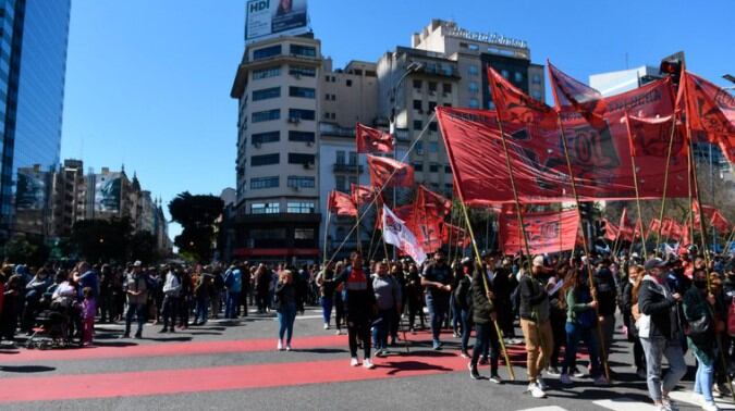 La Unidad Piquetera está disconforme con el recorte de ciertos programas sociales.