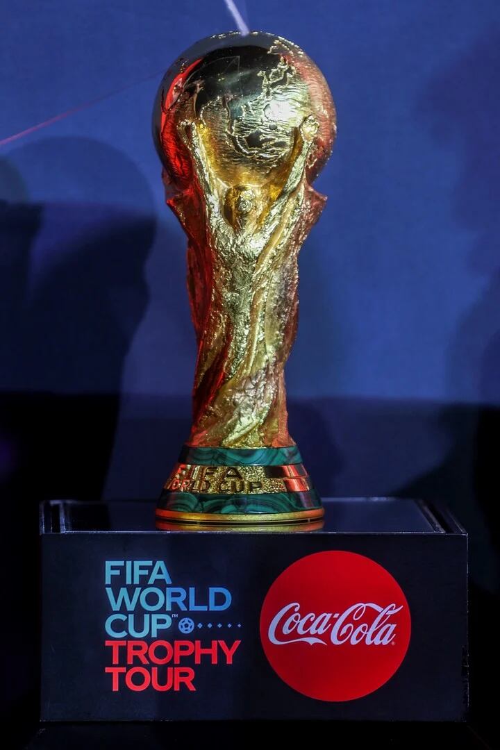 La Copa del Mundo de la FIFA presente en el predio de Ezeiza.