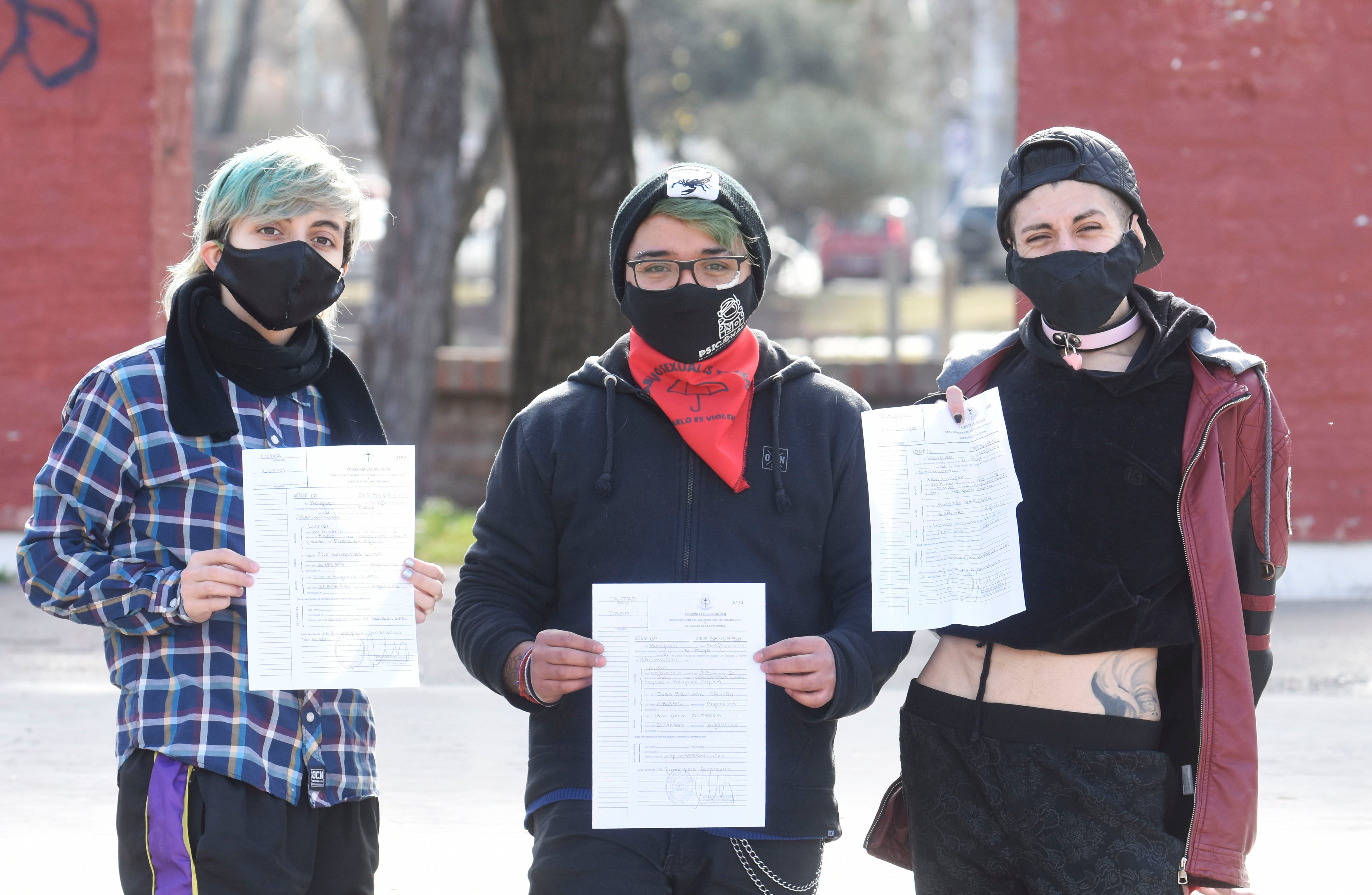 Quiénes serán las primeras personas en recibir su DNI no binario en Neuquén