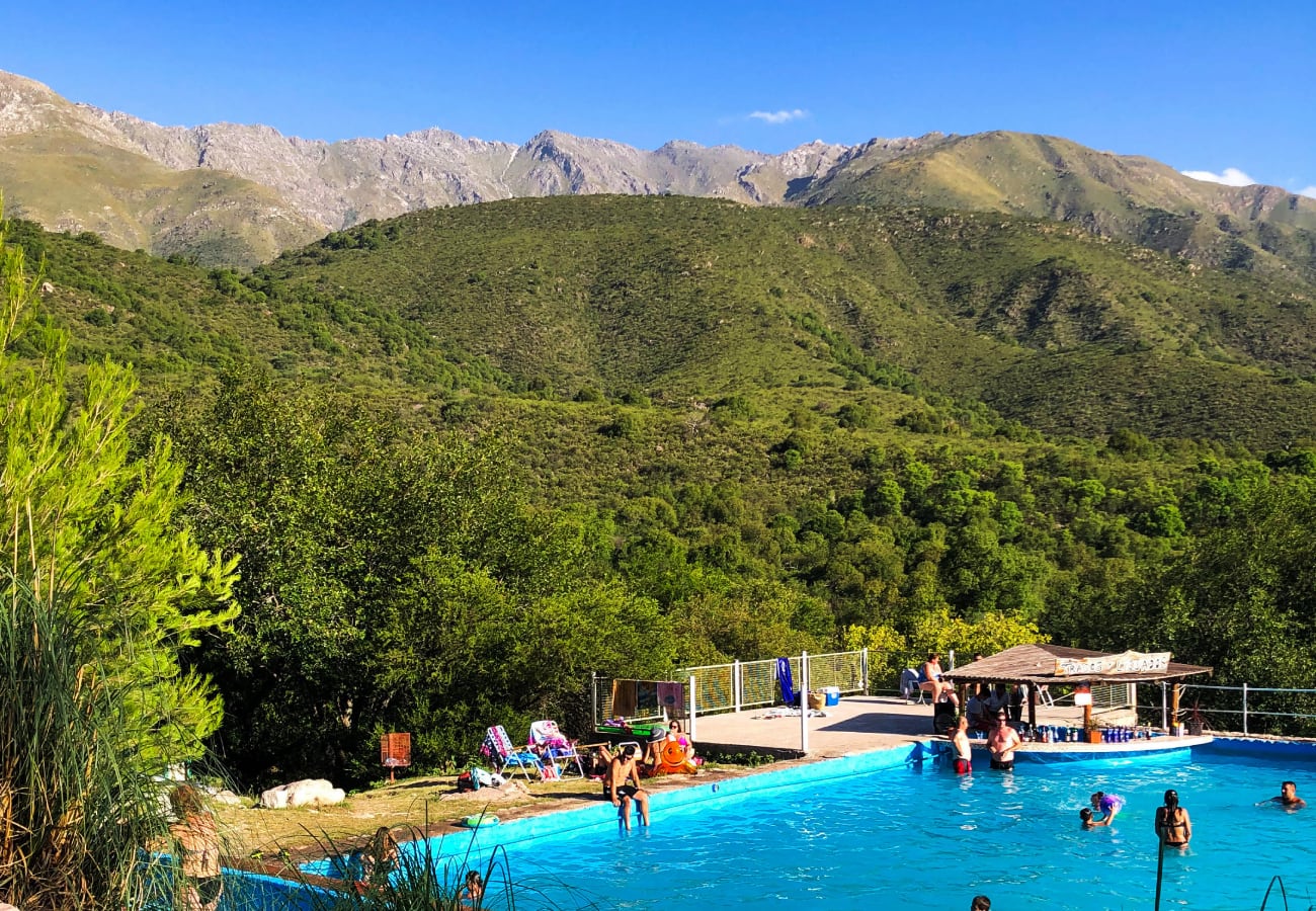 Balneario Comechingones en Los Hornillos. (Agencia Córdoba Turismo)