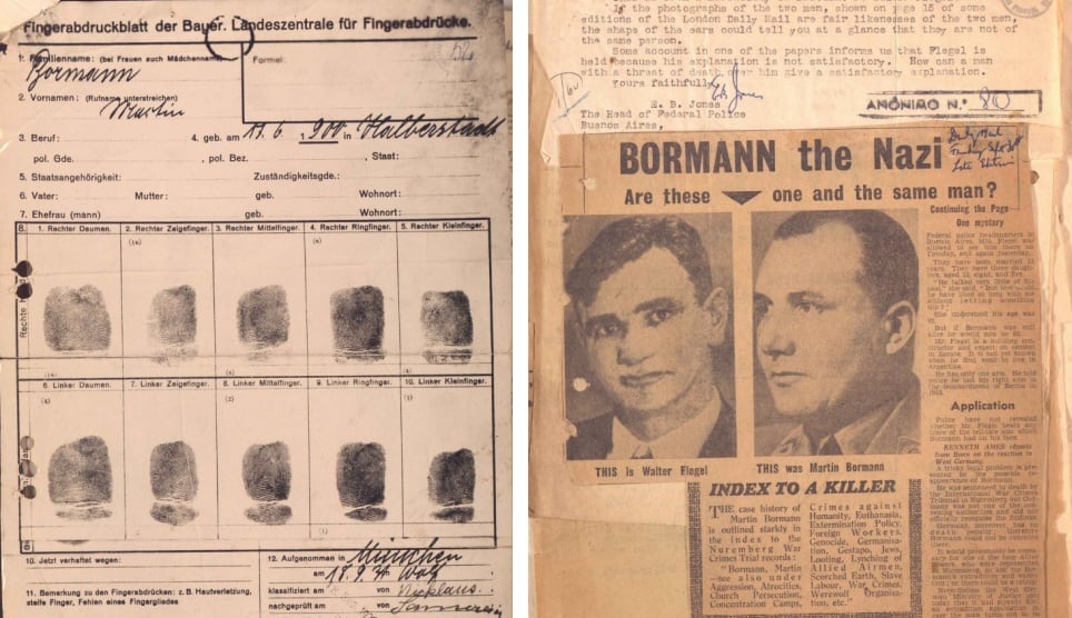 El Gobierno publicó archivos desclasificados sobre operaciones nazis en Argentina - Nuevo Enfoque Urbano