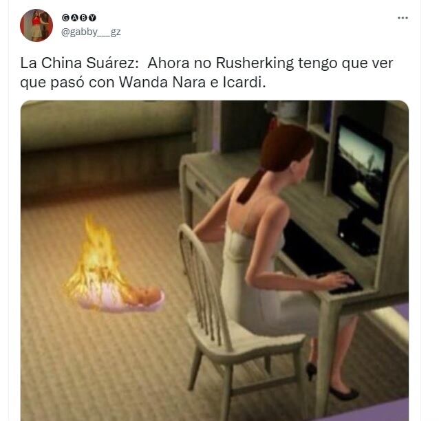 Los mejores memes por el escándalo de Wanda Nara