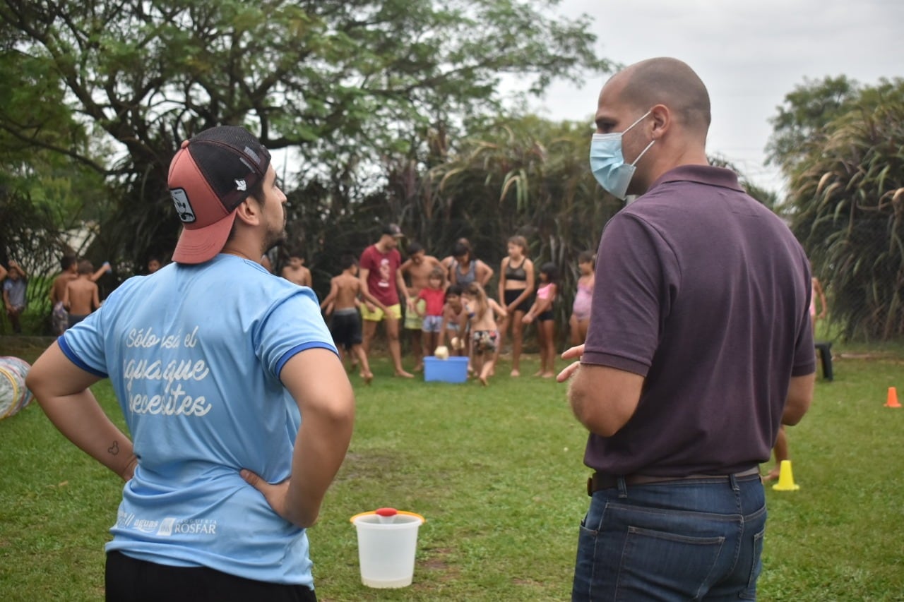 Nueva capacitación de Aguas Educa en la colonia municipal