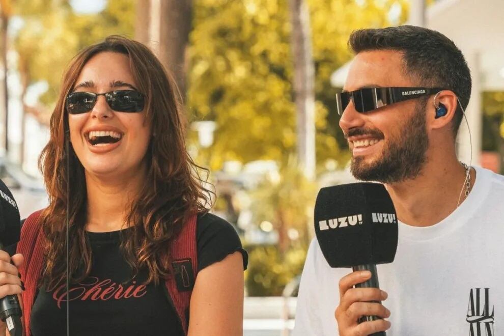 Flor Jazmín Peña y Nico Occhiato.