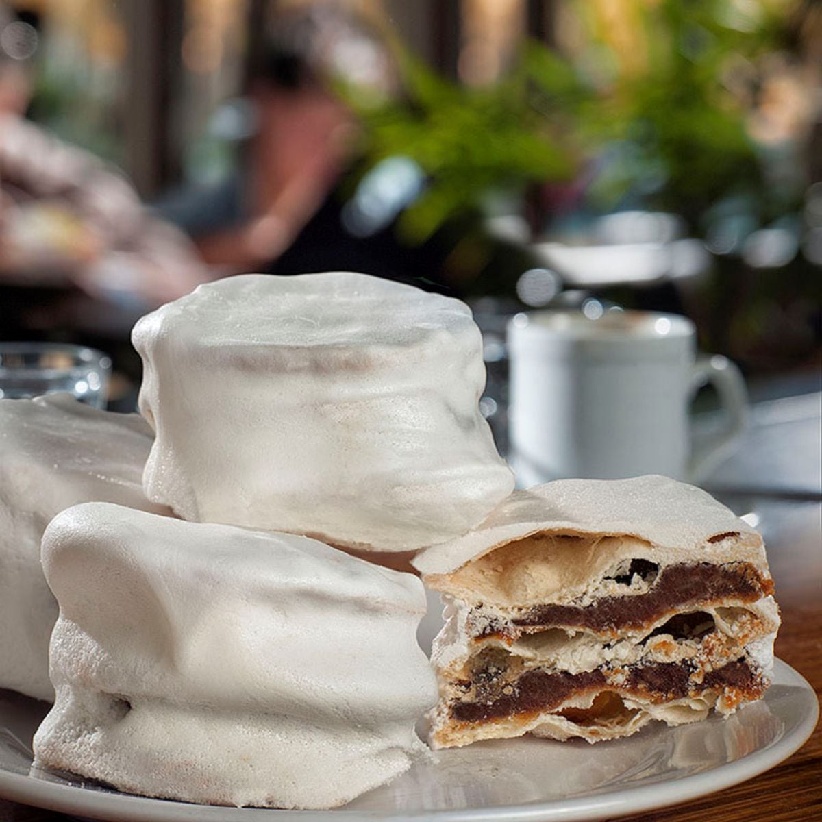 El alfajor santafesino es un clásico de elaboración sencilla.