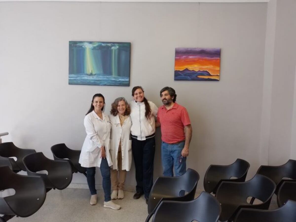 Arte en el Central, la iniciativa que busca brindarle color y expresión al hospital mendocino