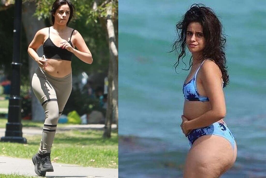 Las fotos por las que criticaron a Camila Cabello. Foto web.