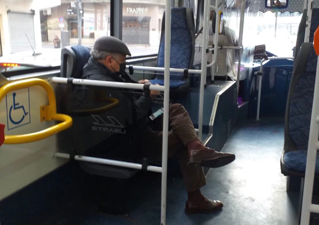 Todo empezó con una fotografía de Murphy en colectivo