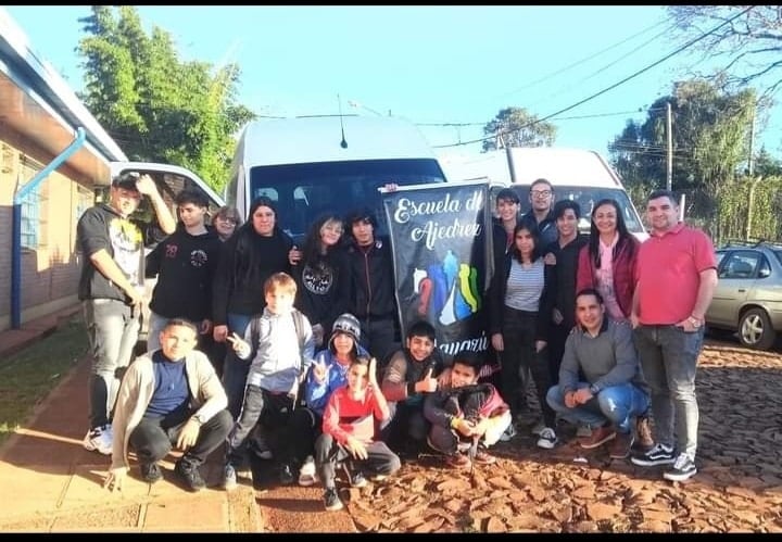 Puerto Iguazú acompañó a competidores a participar del Gran Prix Misionero de Ajedrez.