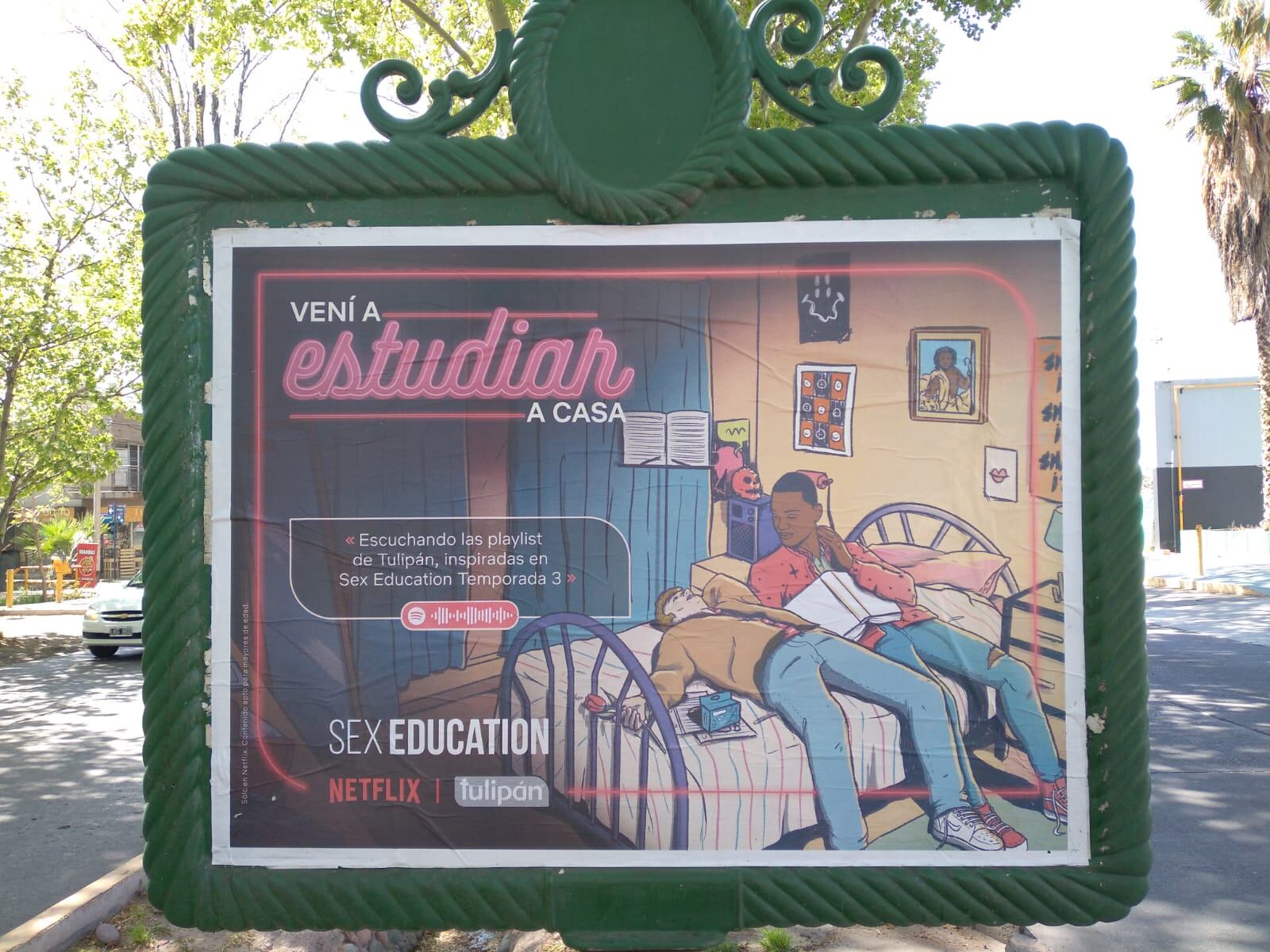 Sex Educatión, y una campaña de prevención en Mendoza.