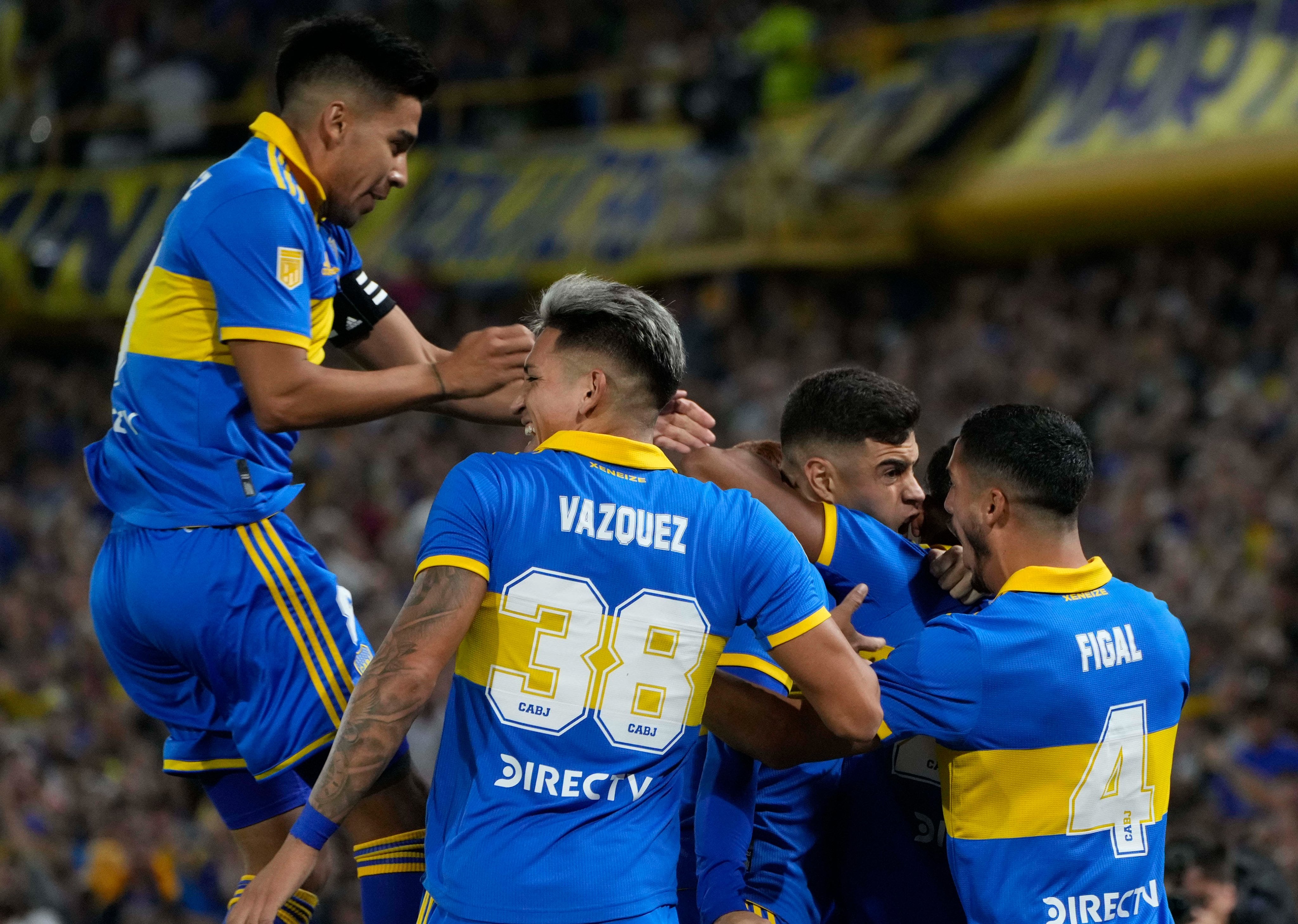 Boca le ganó 3-1 a Racing por la Liga Profesional. (Prensa Boca)