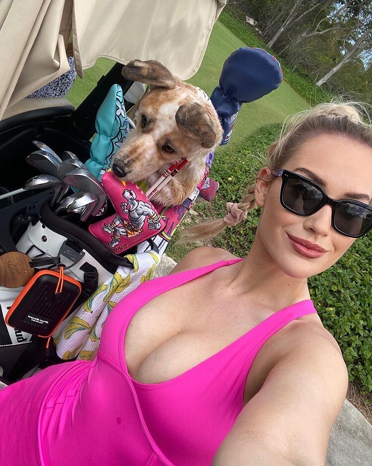 Paige Spiranac desde Las Bahamas.