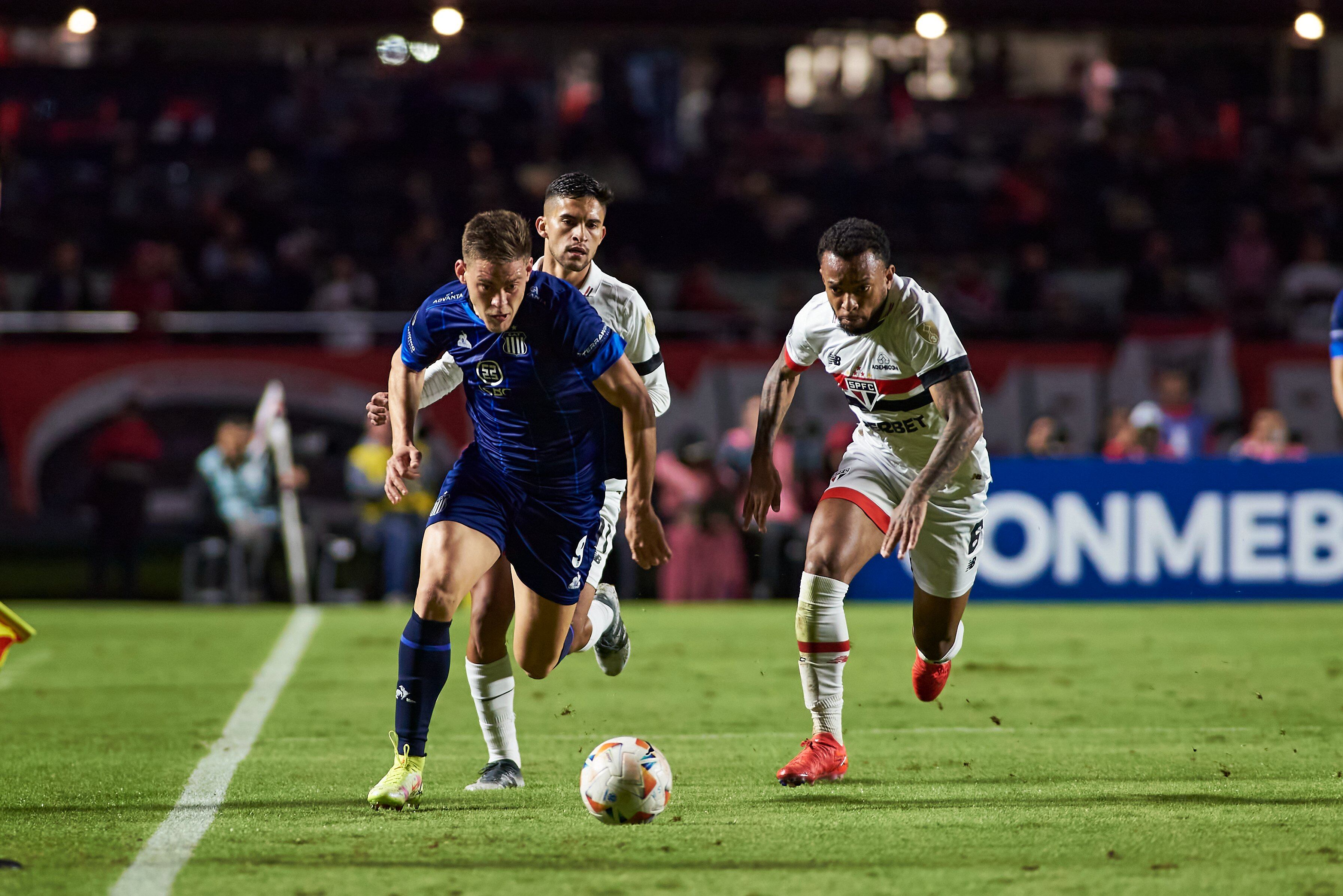 Copa Libertadores, Sao Paulo vs Talleres (prensa Talleres)