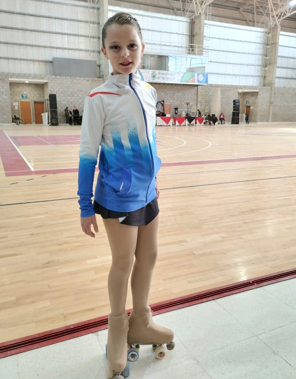 patinadoras del Club Colegiales en el Torneo Regional de Copas de Patín Artístico