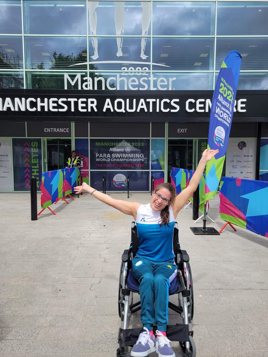 Elizabeth Noriega natación adaptada Arroyito